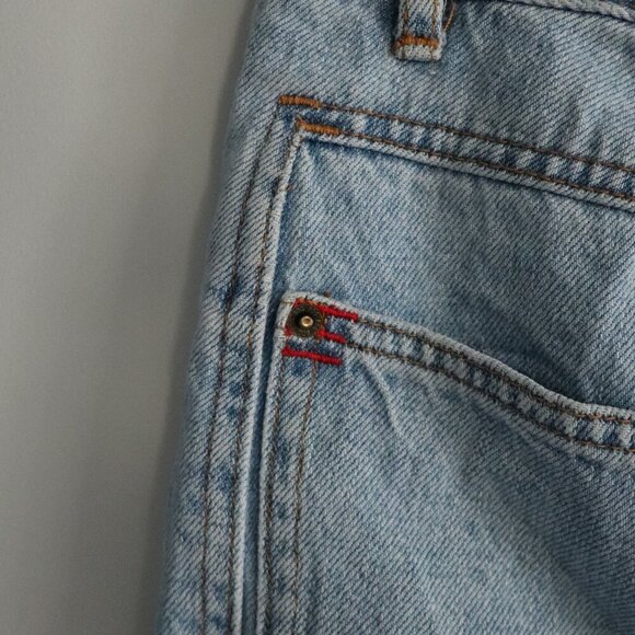 BDG Women's Sz 25 Blue Light Wash Mom High-Rise Skinny 5-Pocket Jeans - Picture 9 of 14